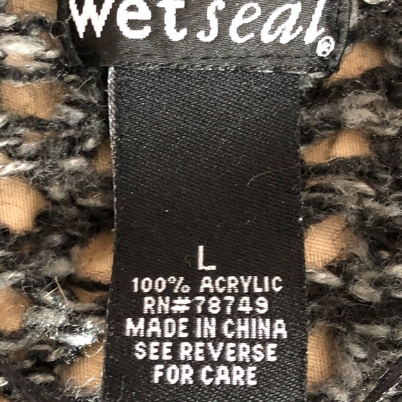 Wet Seal Open front Cardigan - Picture 4 of 7